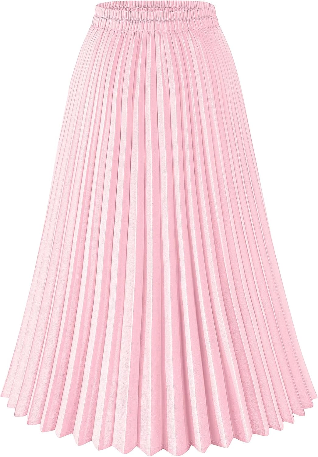 Manufacturer  Basoteeuo Womens Skirt Leopard Print Midi Long Shirring Pleated Skirts High Waisted A Line Skirts