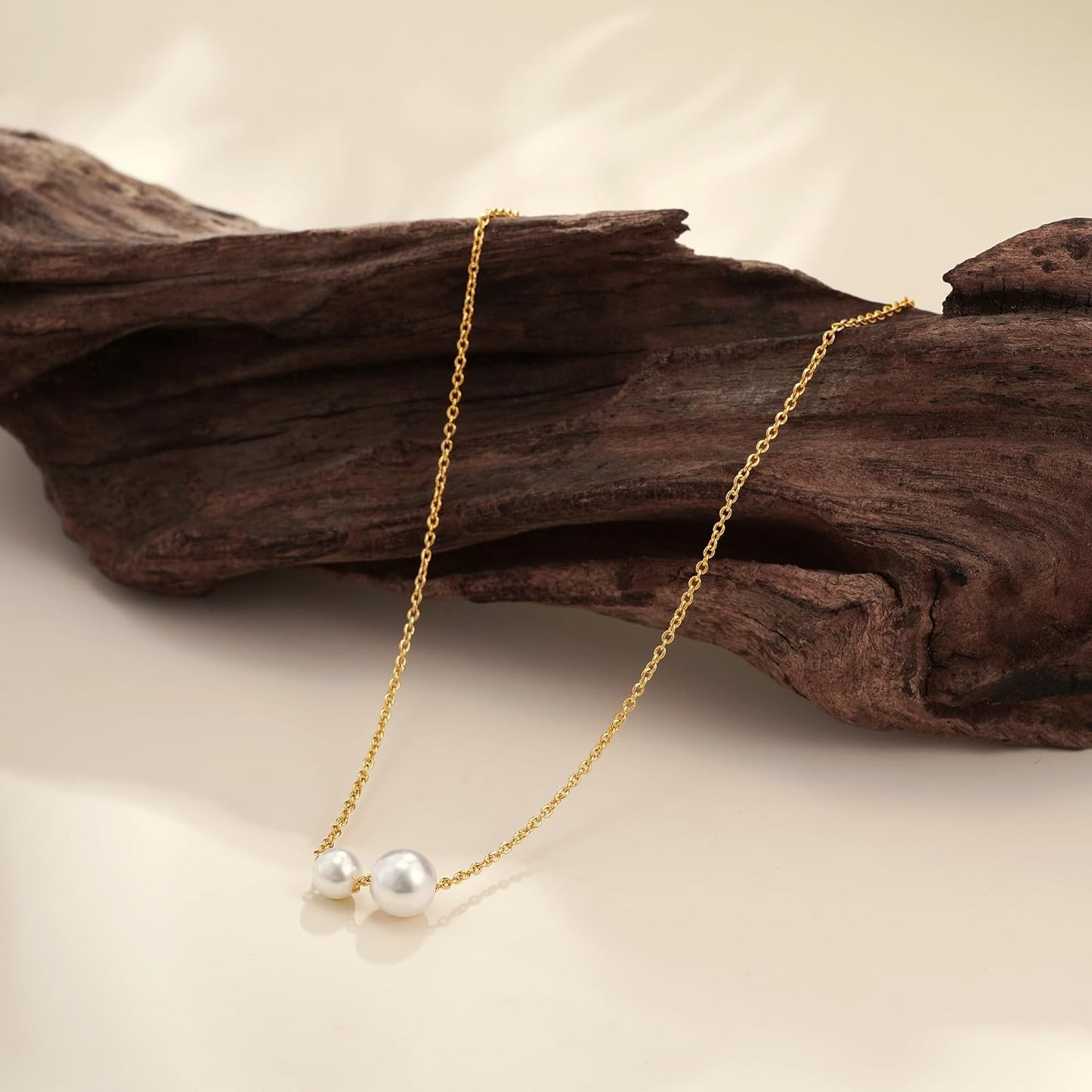 Manufacturer  Gold Pearl Necklaces for Women Girls Trendy 14k Gold Plated Dainty Necklace Simple Pearl Single Charm Pendant Necklace Women's Jewelry Best Friend Birthday Gifts Gold Jewelry for Women  Necklace