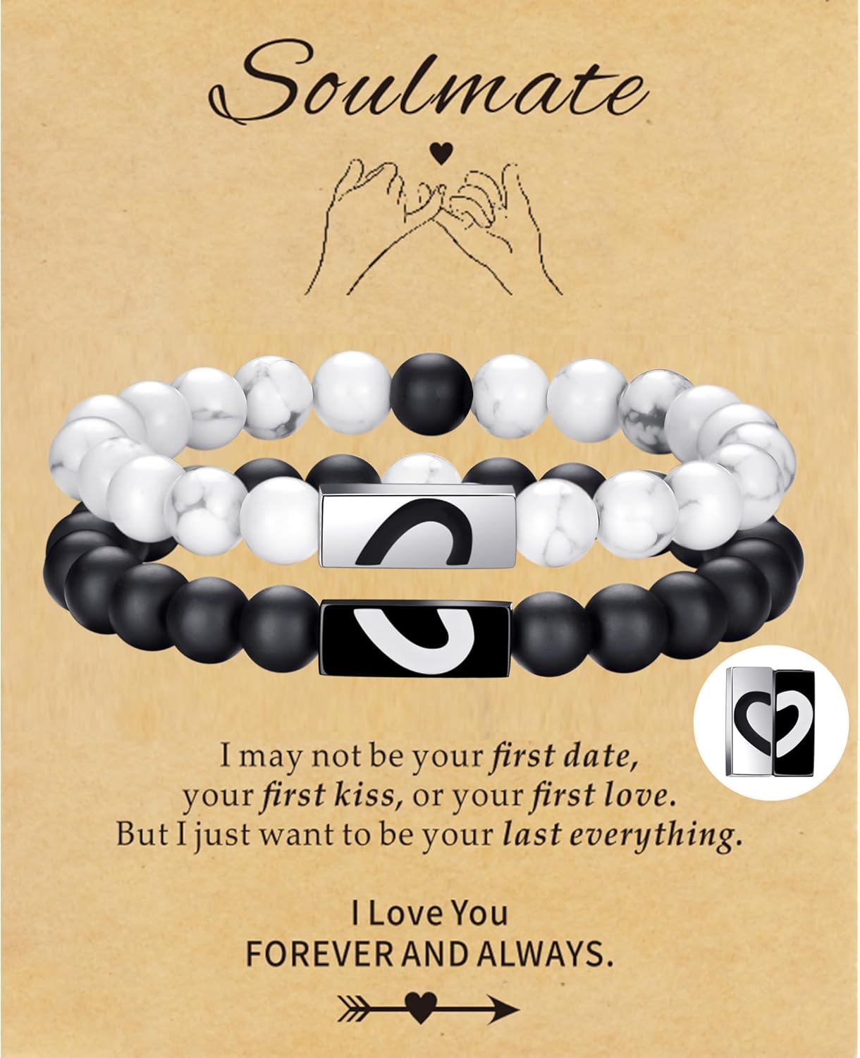 Manufacturer  RANKEEF Tiger Eye Bracelet For Men 8MM Natural Stone Stretch Adjustable Black Crystal Beaded Bracelet for Men Women Gifts  bracelets