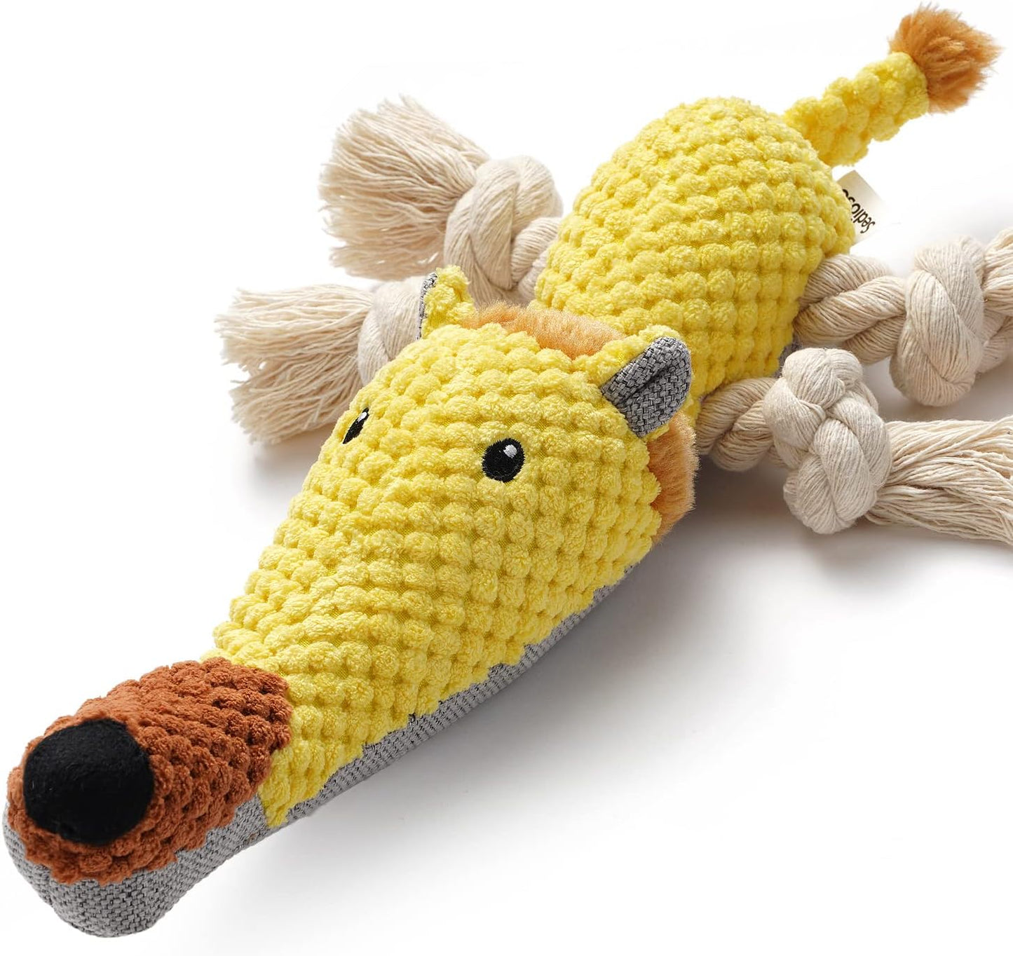 Manufacturer   Dog Toy, Large Dog Squeaky Toys, Stuffed Animal Dog Plush Toy for Puppy, Small, Middle, Large Dogs (Donkey(Grey))    Dog toy