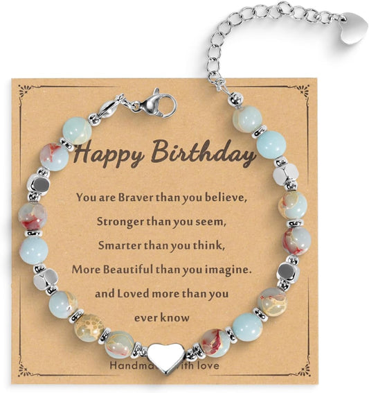 Manufacturer  Beaded Bracelets for Women - Sometimes You Forget You're Awesome Inspirational Jewelry - Ideal Graduation Gift 2025, Birthday Present or Best Friendship Bracelets  bracelets