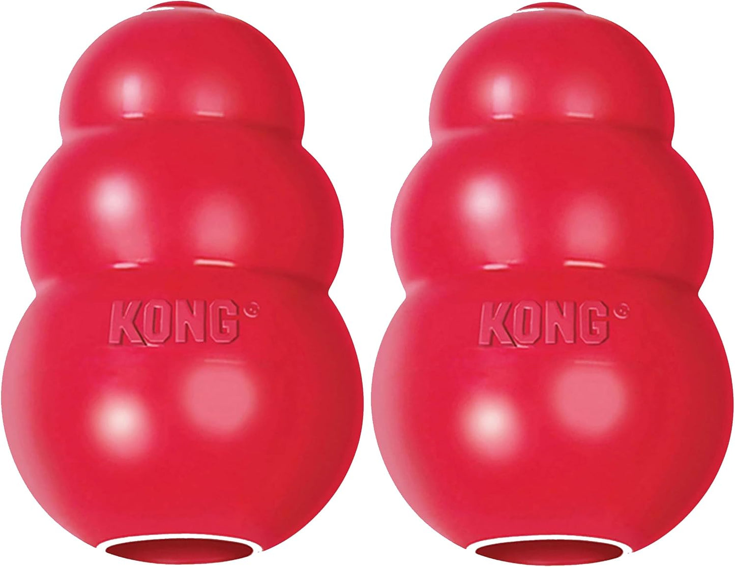 Manufacturer   KONG Classic Stuffable Dog Toy - Fetch & Chew Toy for Dogs - Treat-Filling Capabilities & Erratic Bounce for Extended Play Time - Durable Natural Rubber Material - for Large Dogs    Dog toy