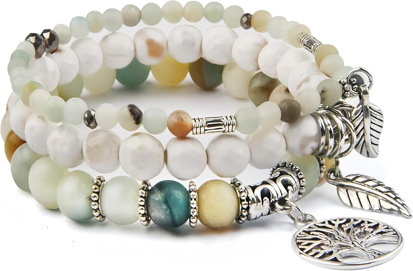 Manufacturer  Jardme Healing Crystal Bracelets for Women, 8mm Beaded Natural Stone Stretch Chakra Bracelets Tree of Life Bracelet Jewelry Gifts for Women  bracelets