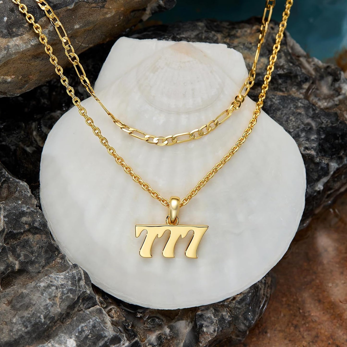 Manufacturer  Cicy Bell Womens Pendant Necklace 18k Gold Plated Lucky Dainty Necklace Gifts Fashion Jewelry 17.7'' with 2'' Extender  Necklace