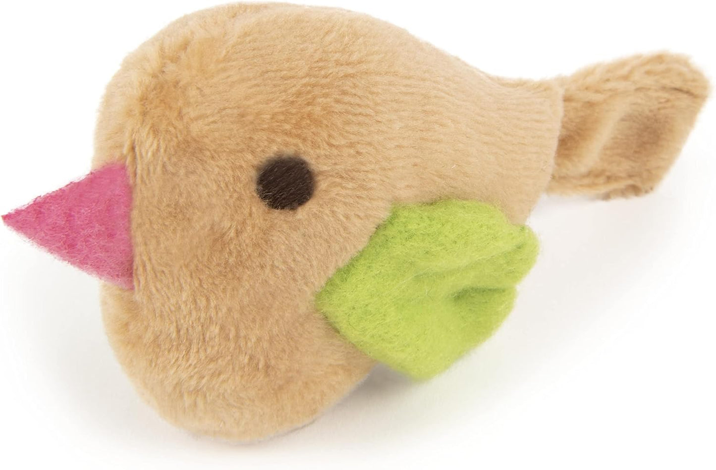 Manufacturer  SmartyKat Chickadee Chirp Electronic Sound Cat Toy, Contains Catnip, Battery Powered - Light Brown, One Size    Cat toy