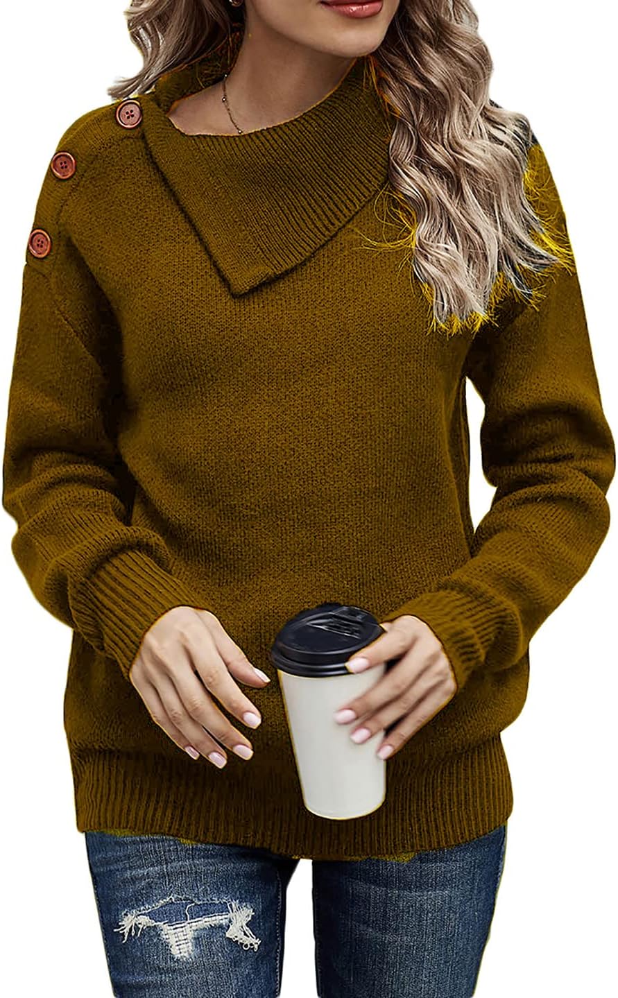 Manufacturer  Necooer Womens Sweater Pullover Casual Long Sleeve Crewneck Color Block Pullover Knit Sweater for Women   sweaters