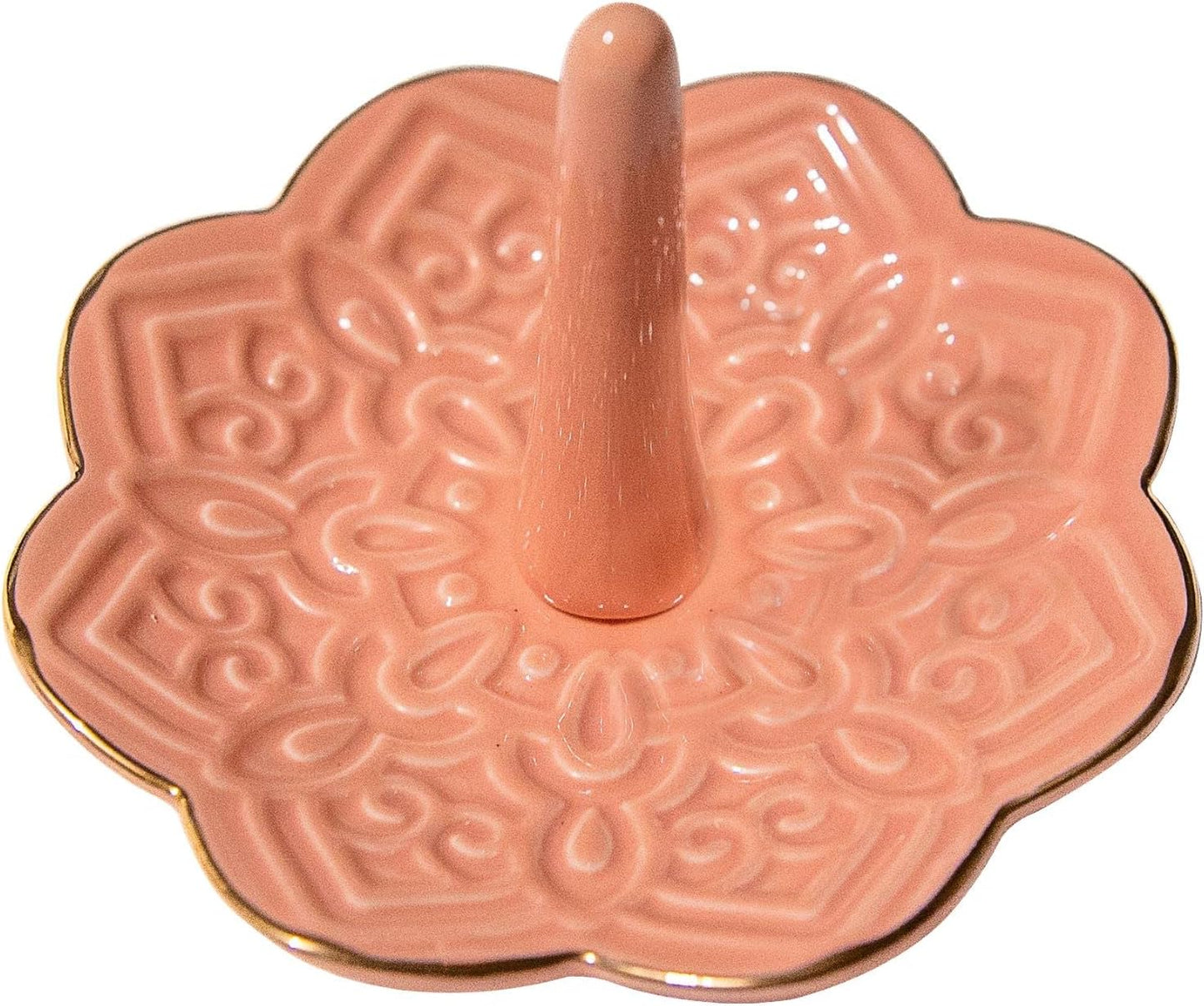 Manufacturer  Ceramic White Mandala Jewelry Holder Decorative Ring Holder/Trinket Tray Valentine Engagement Wedding Birthday Gifts for Women Her   rings