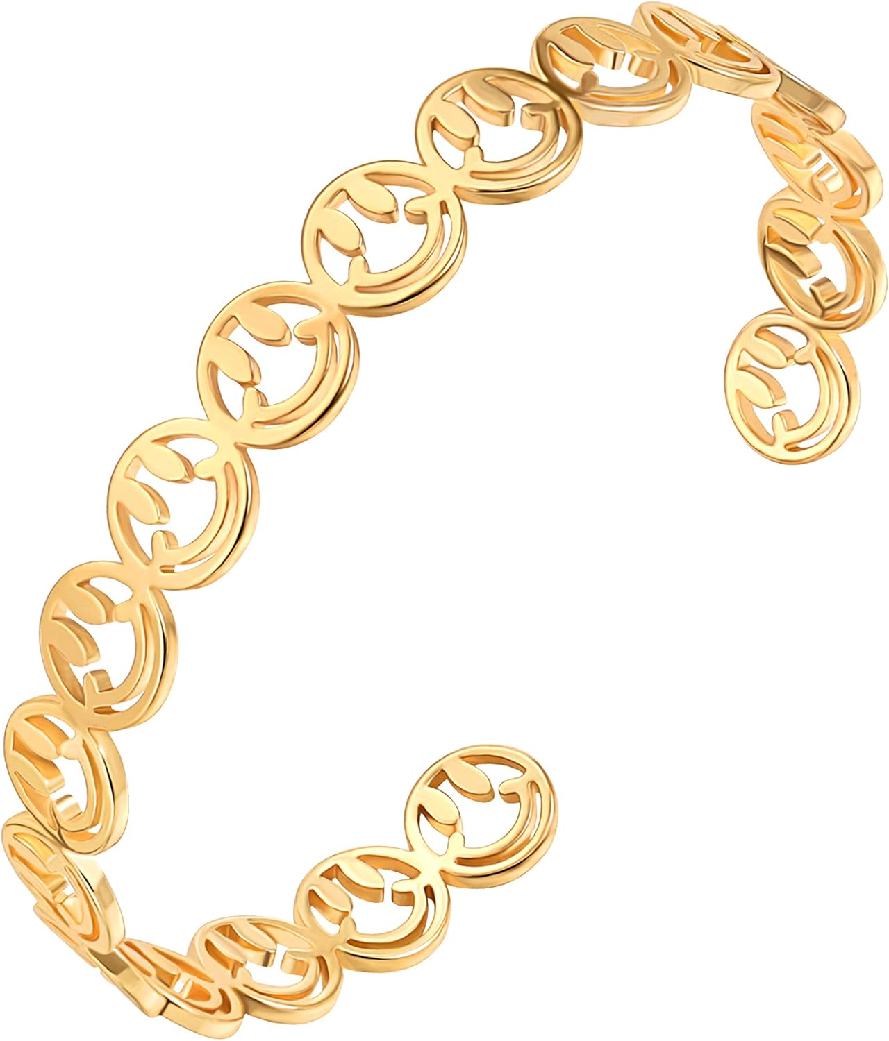 Manufacturer  PERNNLA PEARL Dainty Gold Bar Bracelet for Women Simple Delicate Thin Cuff Bangle Hook Bracelet 18K Gold Plated Handmade Minimalist Jewelry  bracelets
