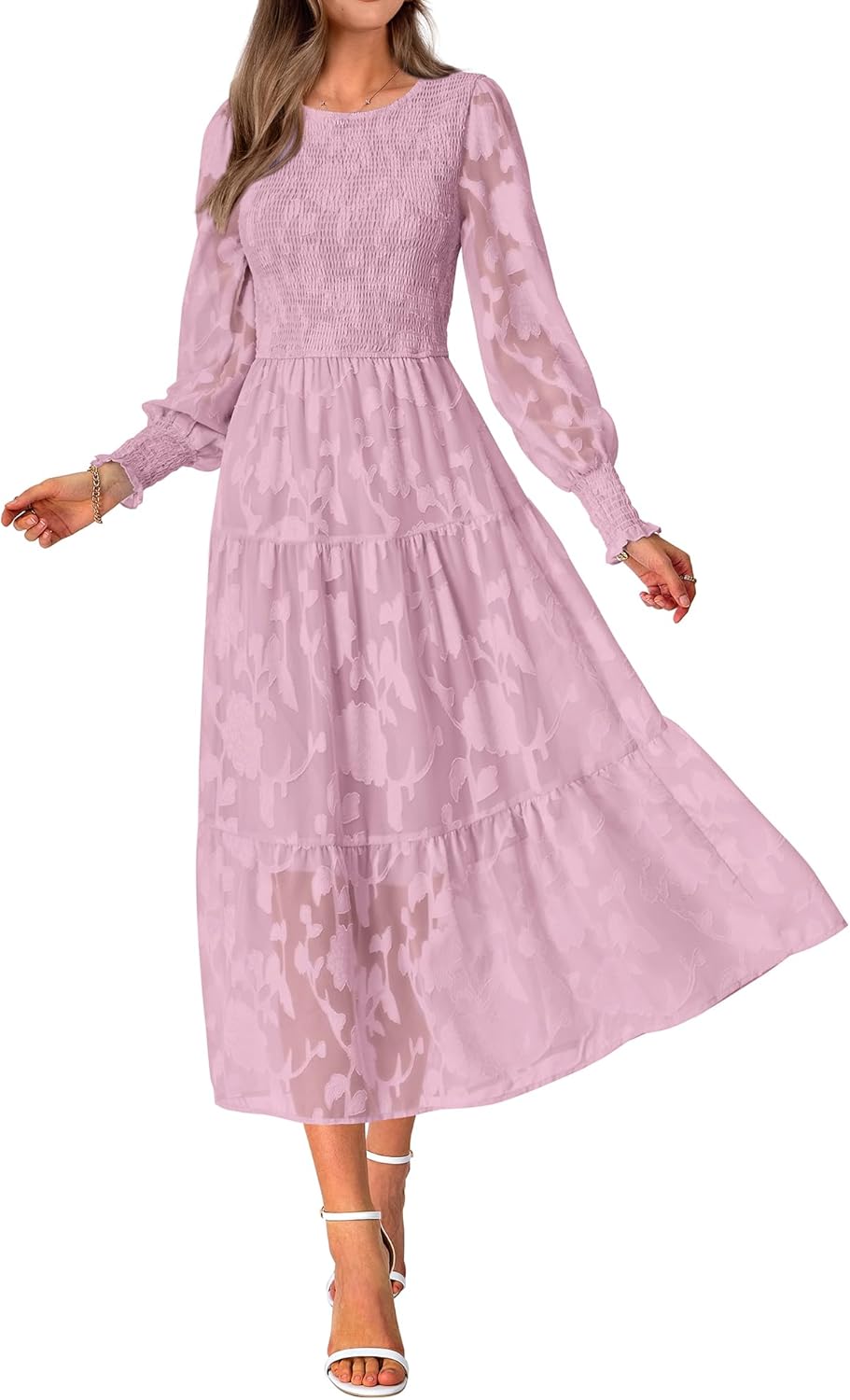 Manufacturer  BTFBM Wedding Guest Dresses for Women Fall Fashion  Casual Long Sleeve Floral Maxi Boho Homecoming Dress dresses