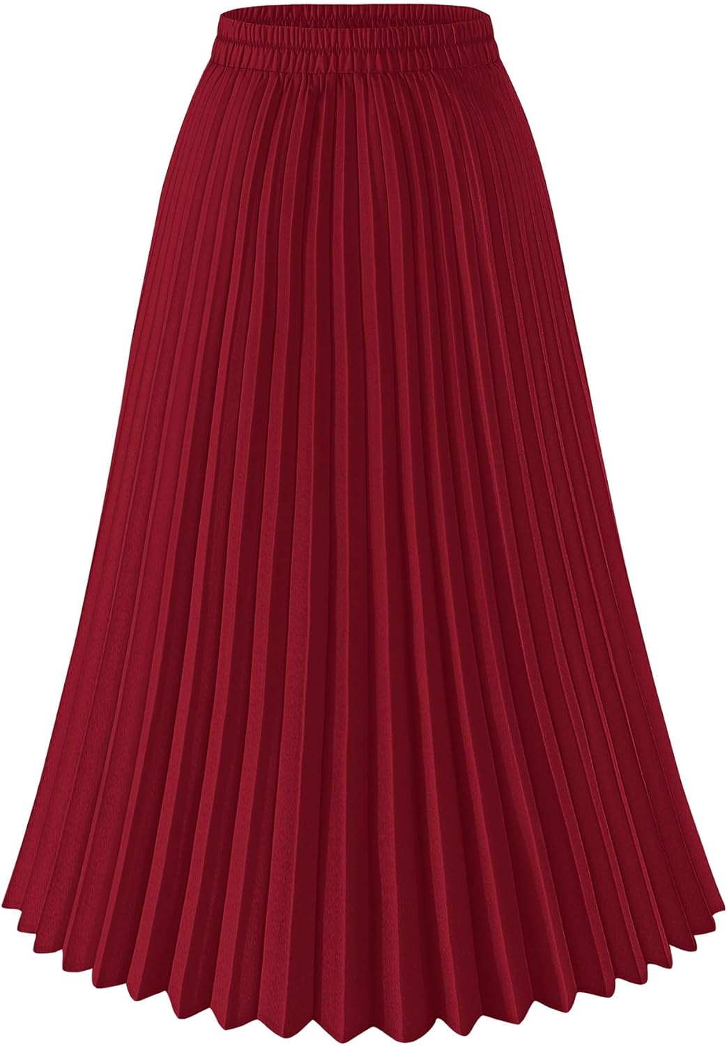 Manufacturer  Basoteeuo Womens Skirt Leopard Print Midi Long Shirring Pleated Skirts High Waisted A Line Skirts