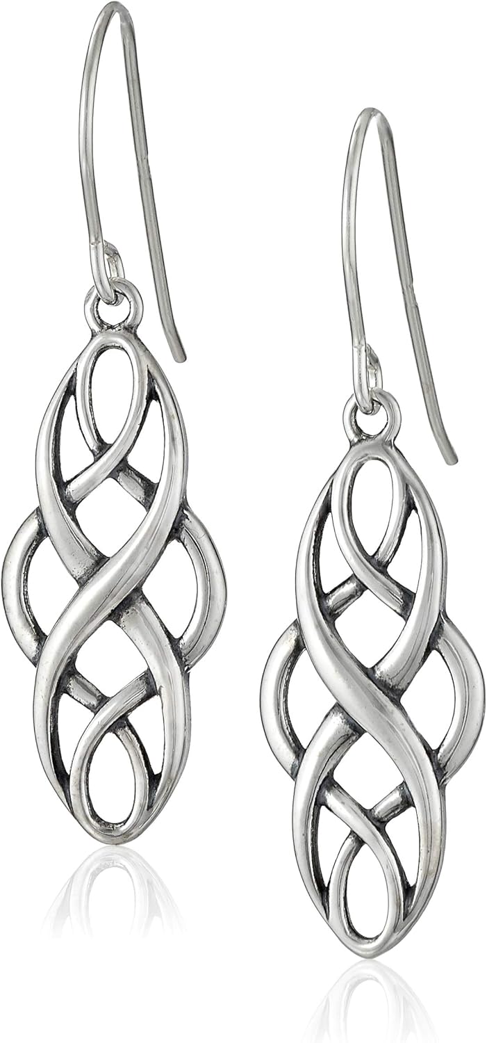 Manufacturer  Amazon Essentials Dangle Earrings, Celtic Knot Design  earring