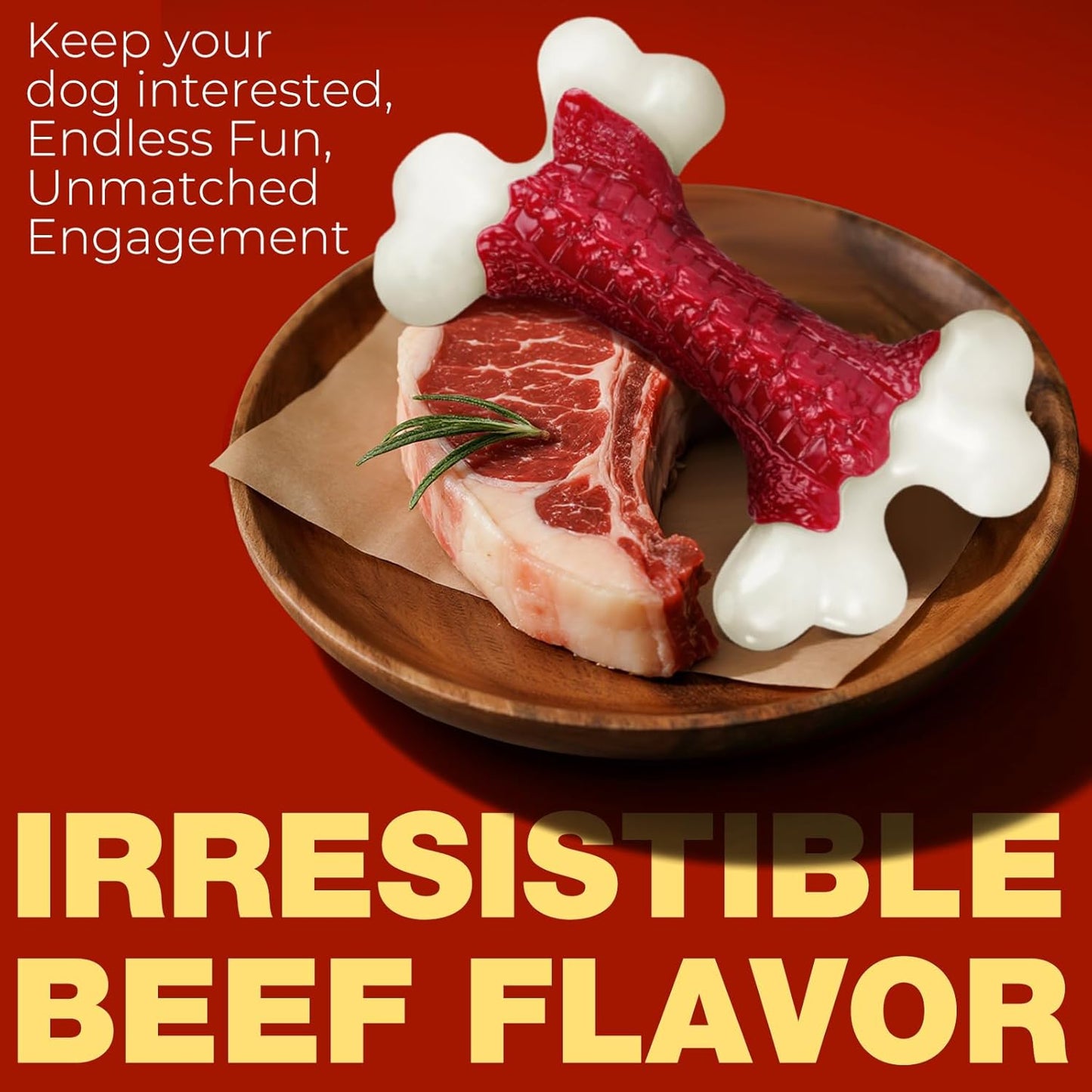 Manufacturer   Tough Dog Toys, Toys for Aggressive Chewers Large Breed, Chew Dogs, Bone Toy Nylon Dogs Almost Indestructible    Dog toy