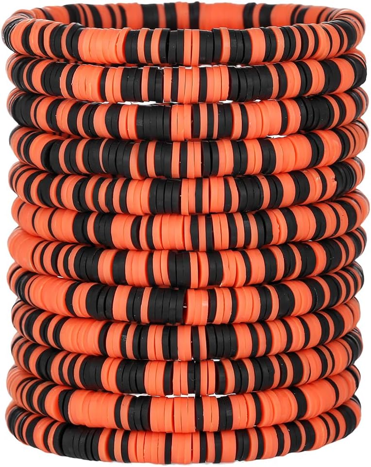 Manufacturer  12pcs Friendship Bracelets Beaded Bracelets Heishi Bracelet Cute Bracelets Stack Vinyl Clay Disc Bead Surfer Stretch Summer Beach Bracelets For Women Preppy Bracelets  bracelets