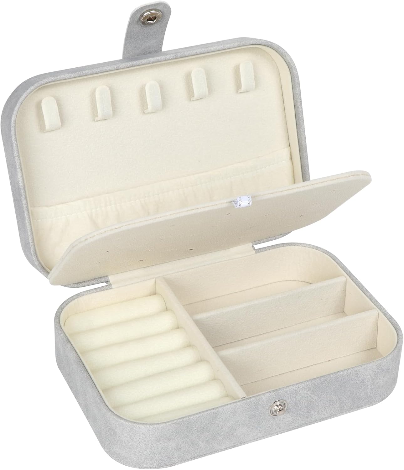 Manufacturer  Travel Jewelry Box, PU Leather Small Jewelry Organizer for Women Girls, Portable Mini Travel Case Display Storage Holder Boxes for Stud Earrings, Rings, Necklaces, Bracelets (Pink)   rings