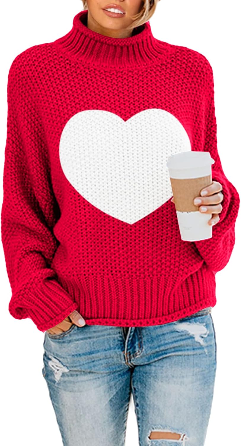 Manufacturer  Saodimallsu Womens Turtleneck Oversized Sweaters Batwing Long Sleeve Pullover Loose Chunky Knit Jumper   sweaters