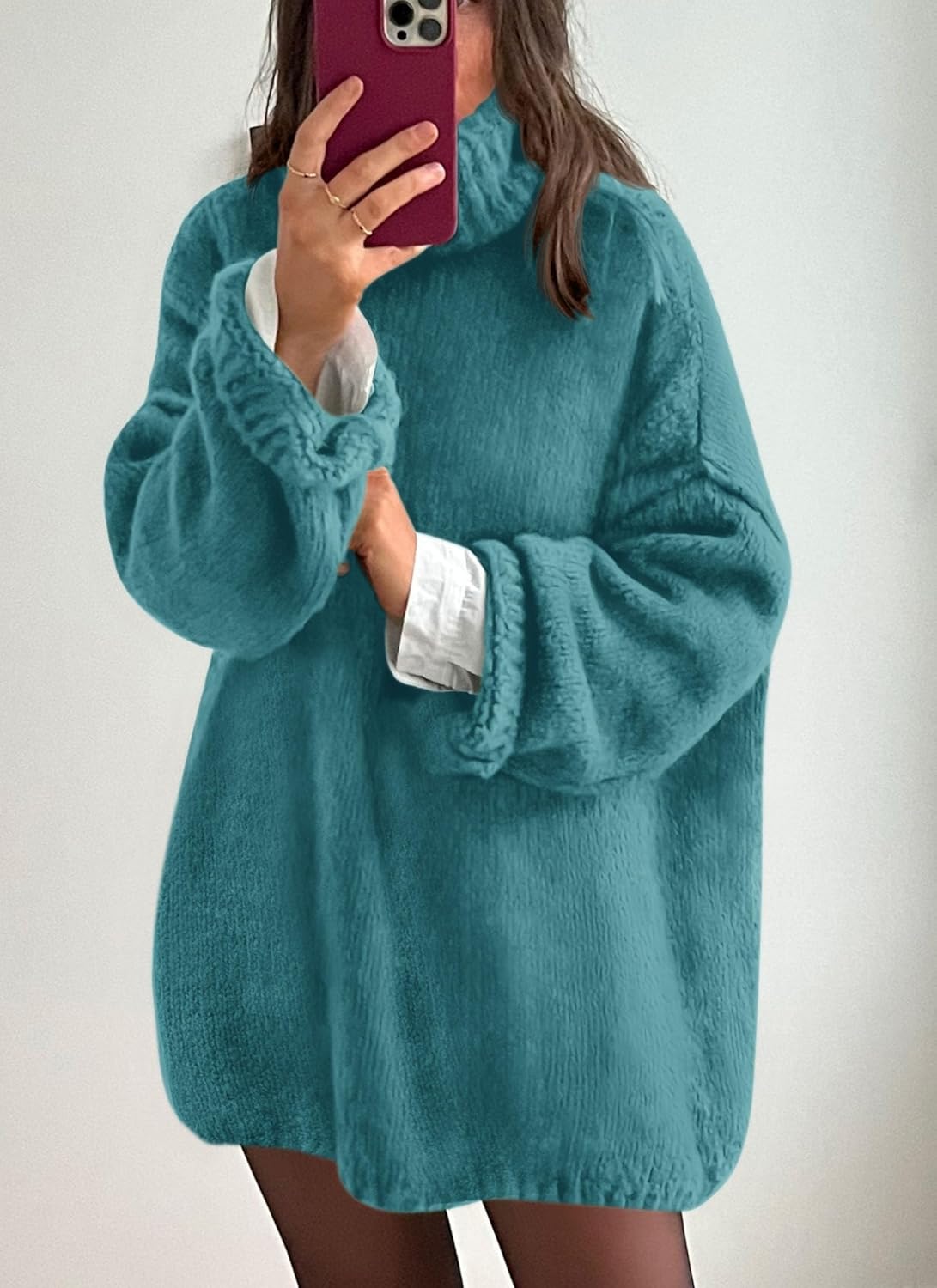 Manufacturer  PRETTYGARDEN Oversized Sweaters for Women  Chunky Turtleneck Sweater Fall Clothes Long Sleeve Tops Winter Clothing   sweaters