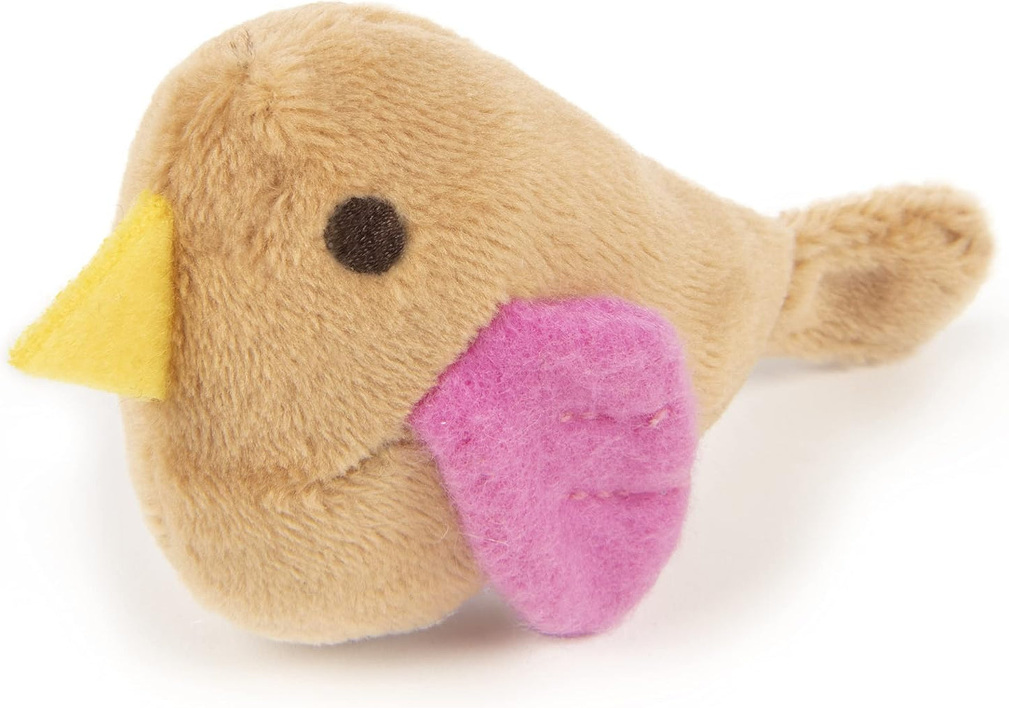 Manufacturer  SmartyKat Chickadee Chirp Electronic Sound Cat Toy, Contains Catnip, Battery Powered - Light Brown, One Size    Cat toy