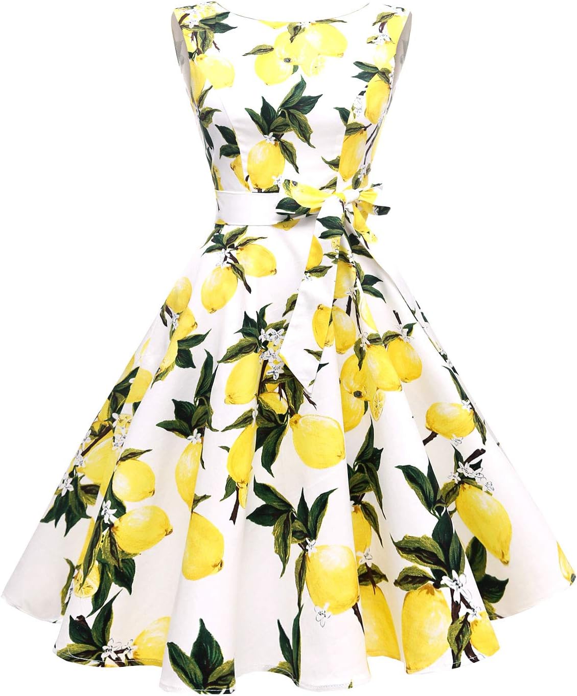 Manufacturer  Hanpceirs Women's Boatneck Sleeveless Swing Vintage 1950s Cocktail Dress New dresses