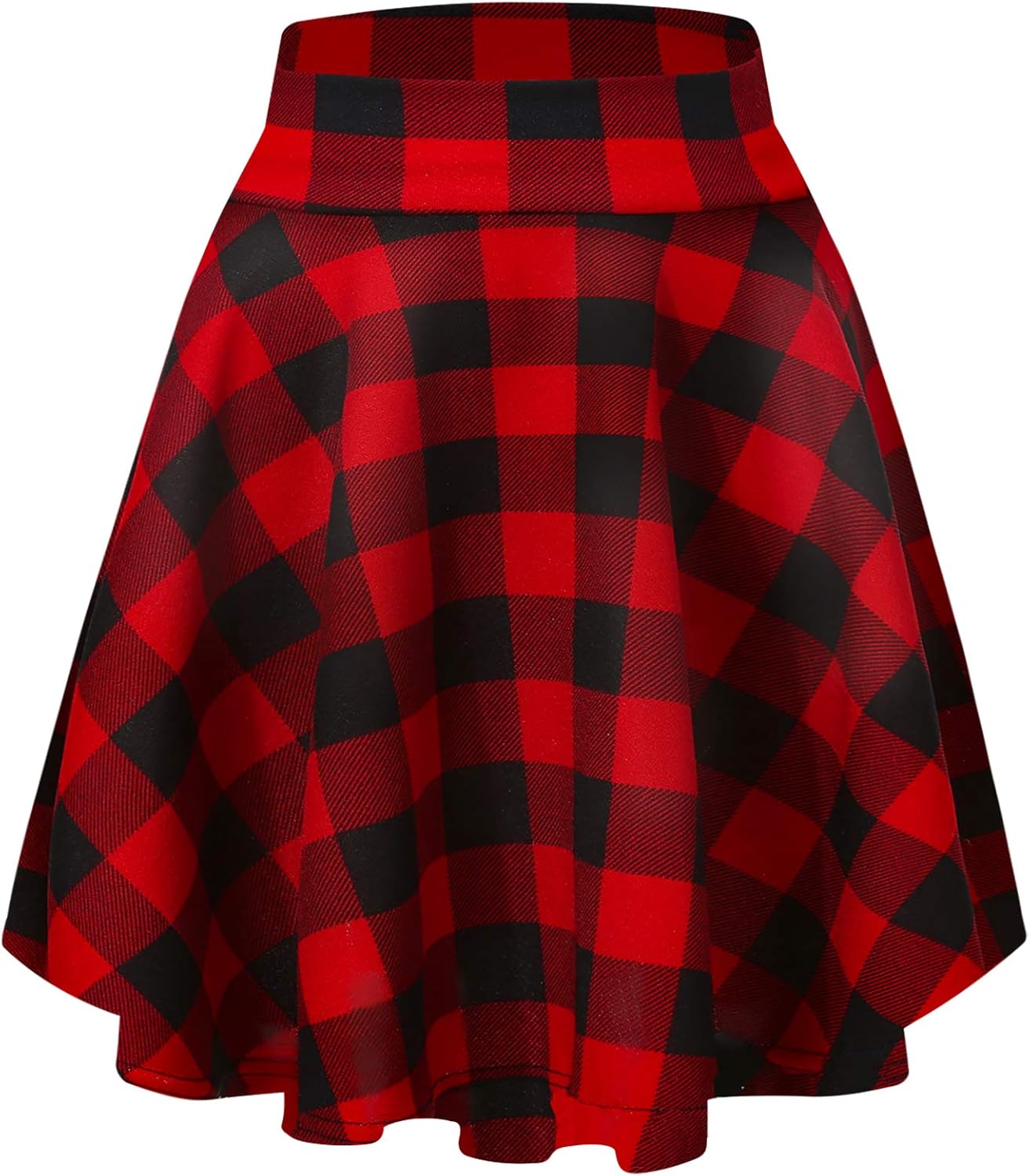 Manufacturer  Urban CoCo Women's Basic Versatile Stretchy Flared Casual Mini Skater Skirts