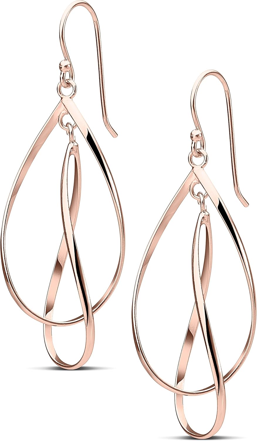 Manufacturer  MILLA Teardrop Earrings - Designer Silver Statement Earrings or Gold Dangle Earrings for Women Trendy Upscale Dangly Earrings  earring