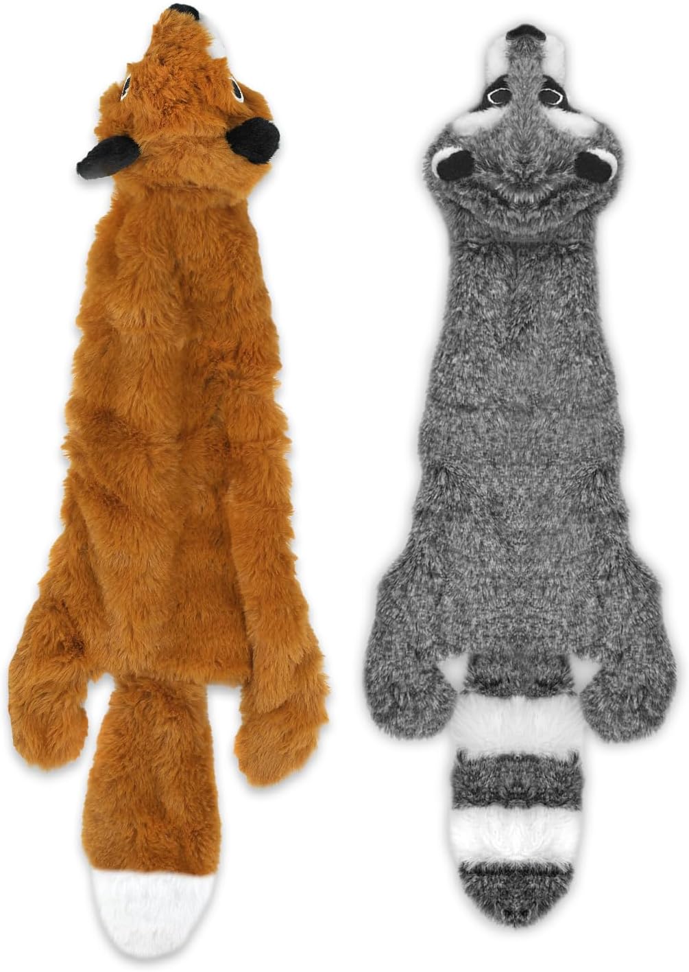 Manufacturer   Best Pet Supplies Squeaky Dog Toys with Soft Durable Fabric for Small, Medium and Large Pets Interactive Toy for Indoor Play, Supports Active Biting and Play - 4 Figures, Small    Dog toy