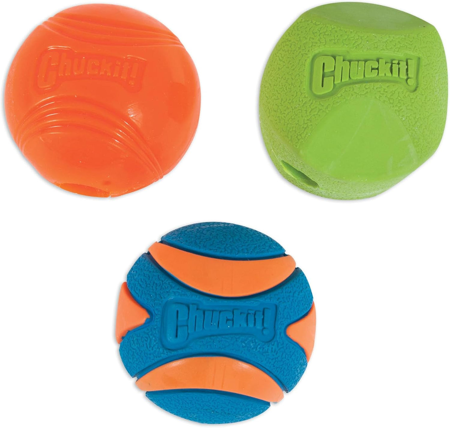 Manufacturer   Chuckit! Dog Balls - Interactive Dog Toys, High-Bounce Fetch Ball, Ultra and Rugged Balls, Durable - Size Medium, 2.5-inch Diameter, Set of 3    Dog toy