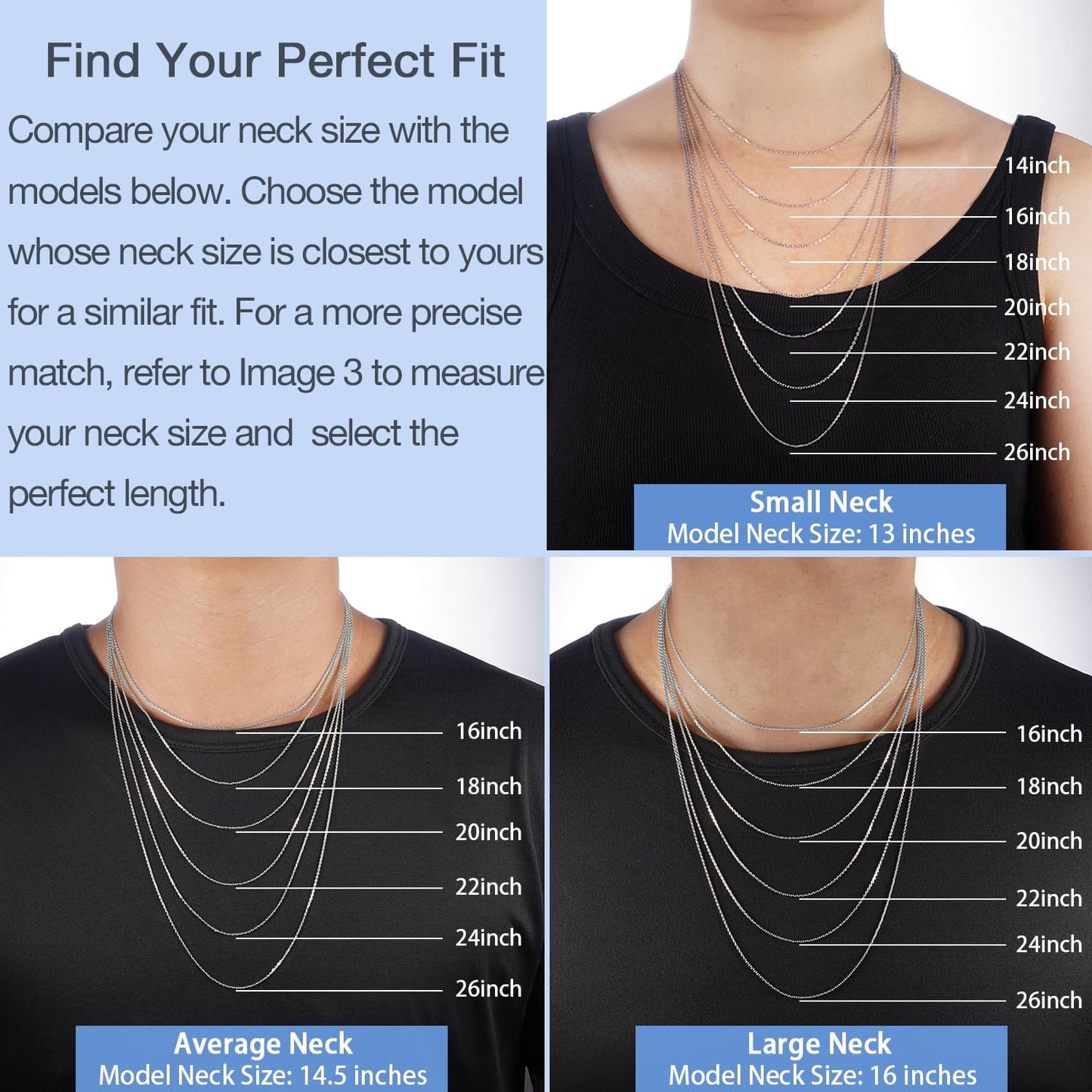 Manufacturer  Jewlpire Solid 18K Gold Over 925 Sterling Silver Chain Necklace for Women Girls, 0.8mm Box Chain Lobster Claw Clasp-Super Thin & Strong Necklace Chain 16/18/20/22/24 Inch  necklace