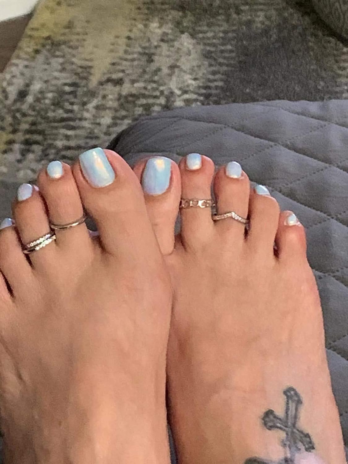 Manufacturer  QWALIT Toe Rings for Women Gold Toe Ring Gold Ankets for Women Silver Toe Ring Stainless Steel Waterproof Trendy Anklet no Tarnish   rings