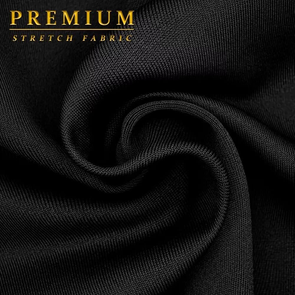 Manufacturer  Hybrid & Company Womens Premium Nylon Ponte Stretch Office Fishtail Pencil Skirts High Waist Made in The USA Below Knee