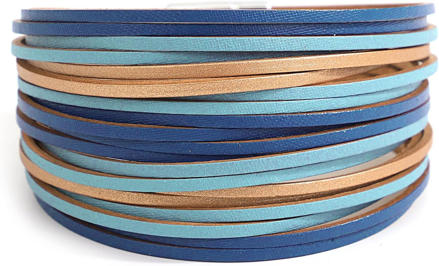 Manufacturer  Fesciory Leather Wrap Bracelets for Women, Boho Leopard Multi-Layer Crystal Beads Cuff Bracelet Jewelry  bracelets