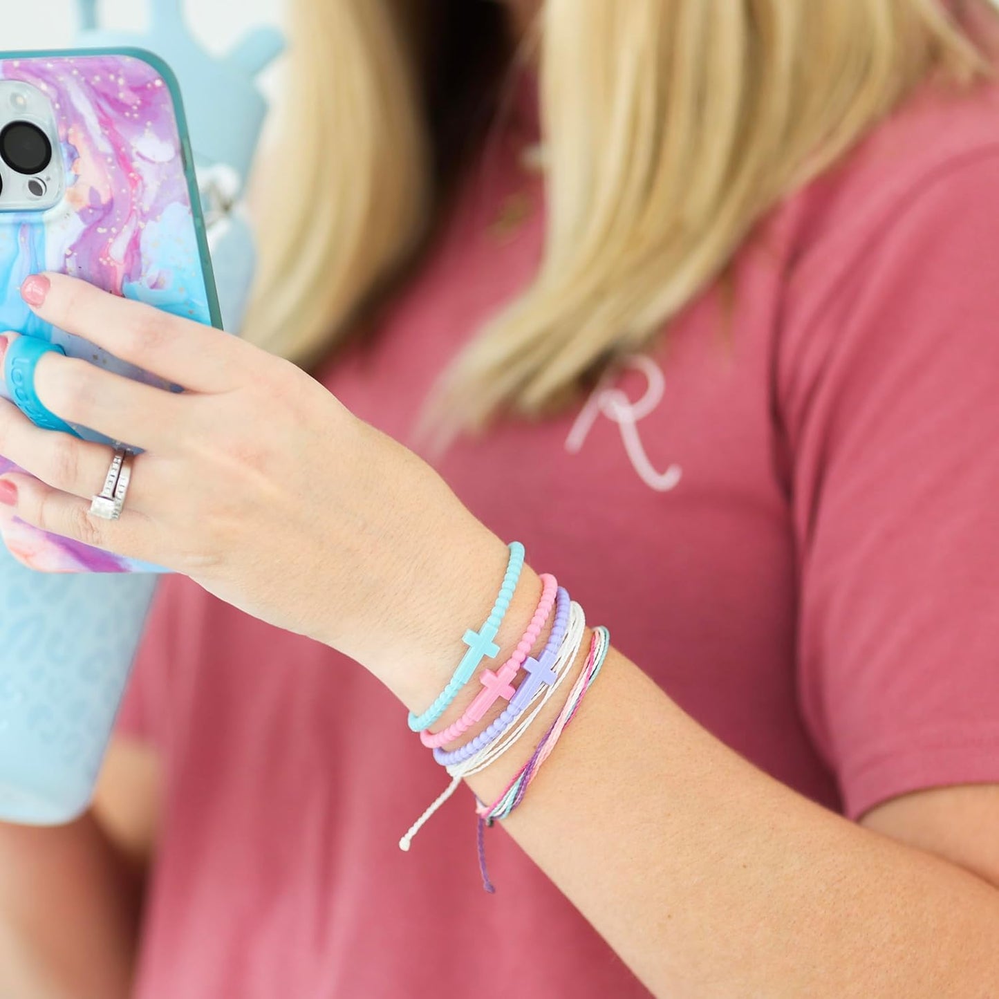 Manufacturer  Ryan & Rose Jesus Bracelets - Cross Silicone Bracelet  bracelets