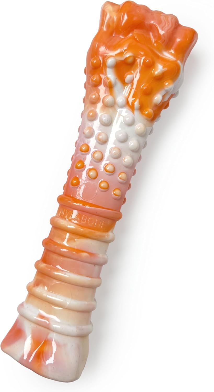 Manufacturer   Nylabone Original Bone Power Chew Toy Value Pack for Dogs, Durable Dog Toys for Aggressive Chewers, Long Lasting Chicken, Bacon, and Peanut Butter Flavor, Small Dogs - Up to 25 Ibs, 3 Pack    Dog toy