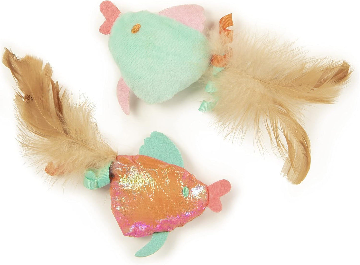 Manufacturer  SmartyKat Skitter Critters Value Pack Catnip Cat Toys - Gray/Cream, Set of 10    Cat toy