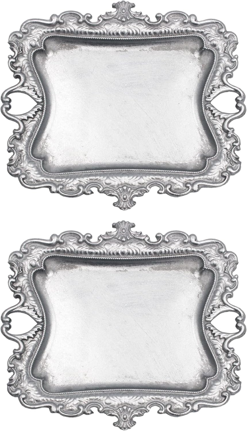 Manufacturer  Vintage Small Gold Ring Dish, Birthday & Wedding Gifts for Women，Wedding Ring Tray - 5.3 x 4.5 inches   rings