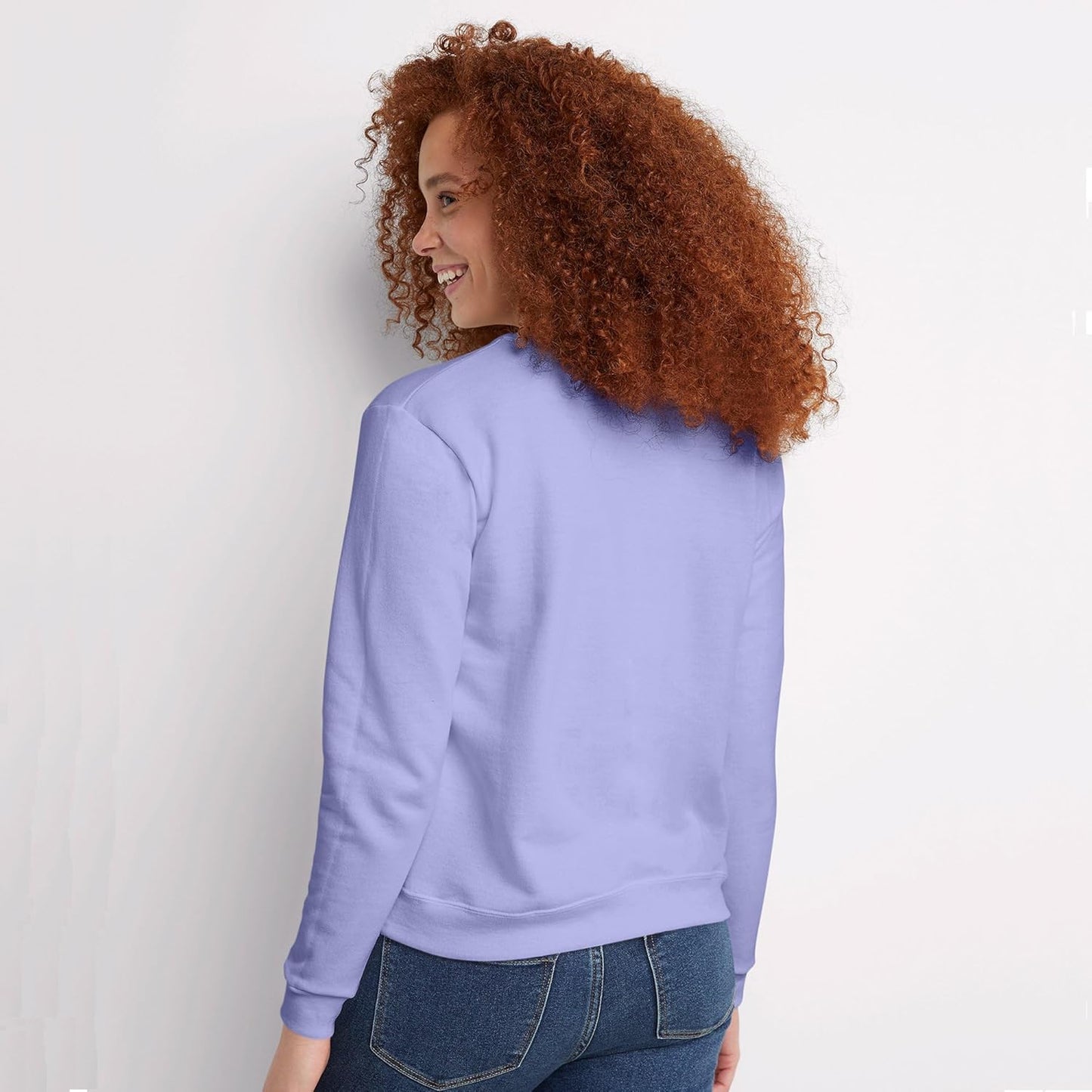 Manufacturer  Hanes womens Crewneck Sweatshirt, Ecosmart Fleece Pullover With V-notch, Sweatshirt for Women   sweaters