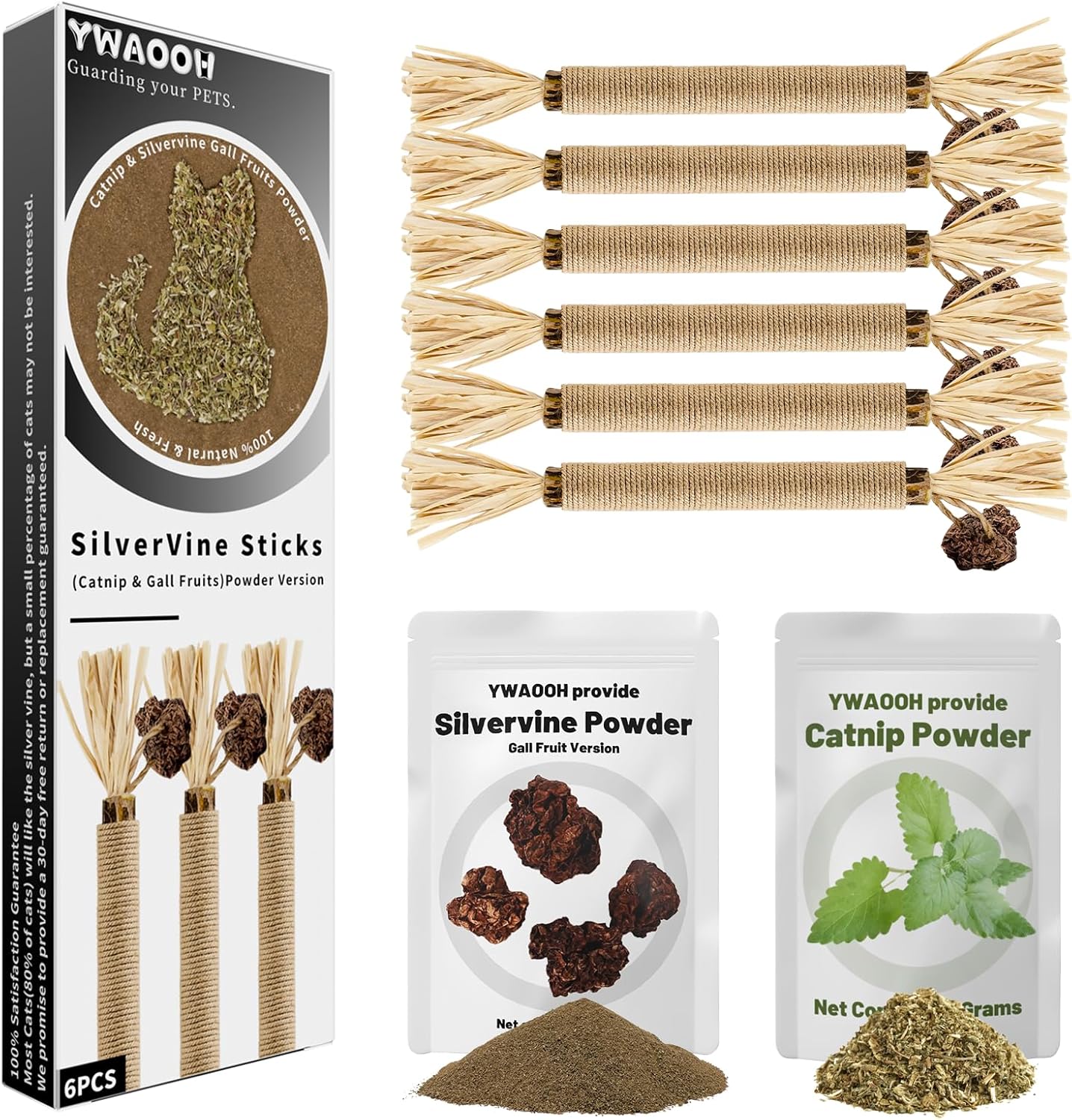 Manufacturer  3 Pack Silvervine Sticks Cat Toys, 100% Natural Kitten Teething Chew Toys, Catnip Toys for Kittens & Cats, Cat Approved Gift, Protects Furniture    Cat toy