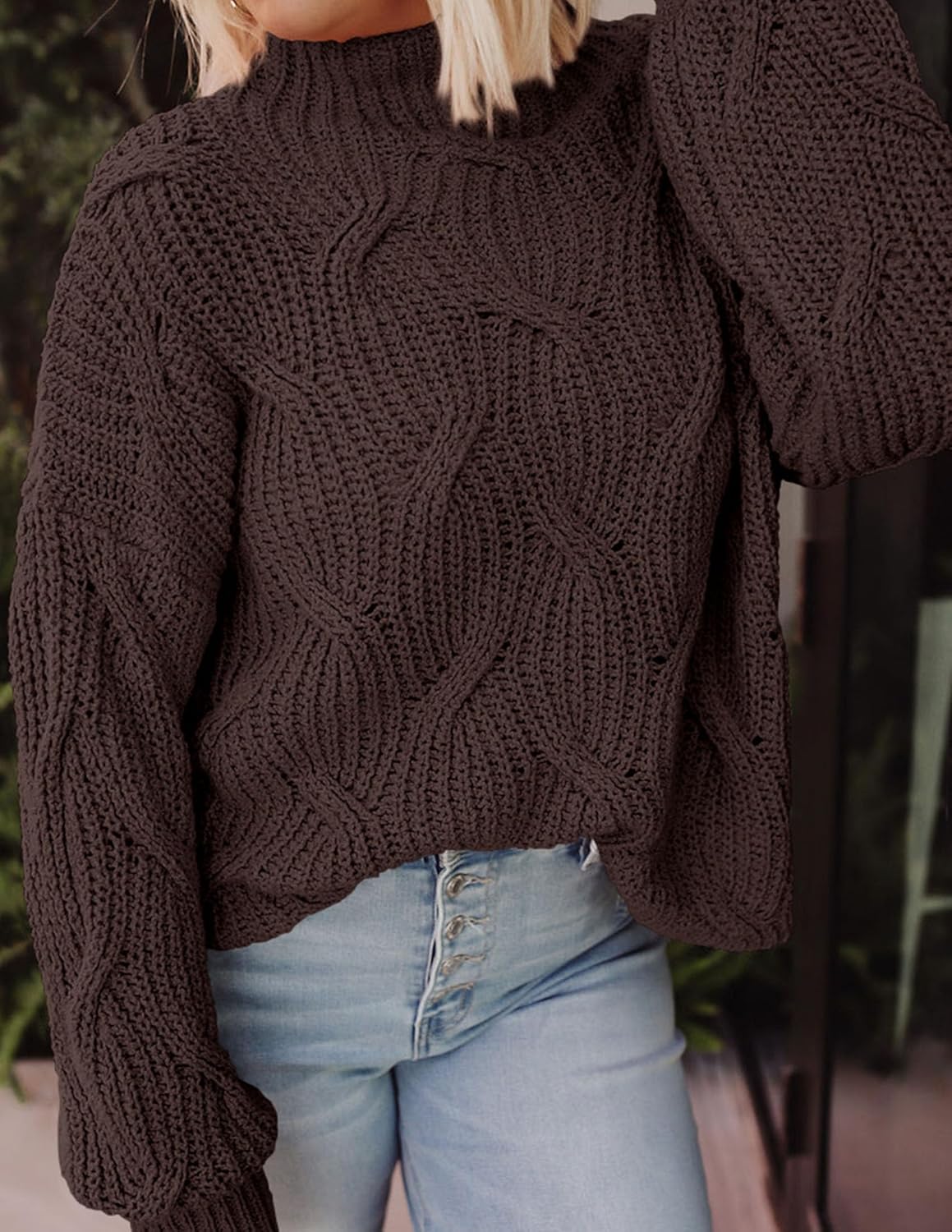 Manufacturer  PRETTYGARDEN Women's Fall Oversized Pullover Sweaters Casual Crewneck Long Sleeve Chunky Cable Knit Tops Winter Clothing   sweaters