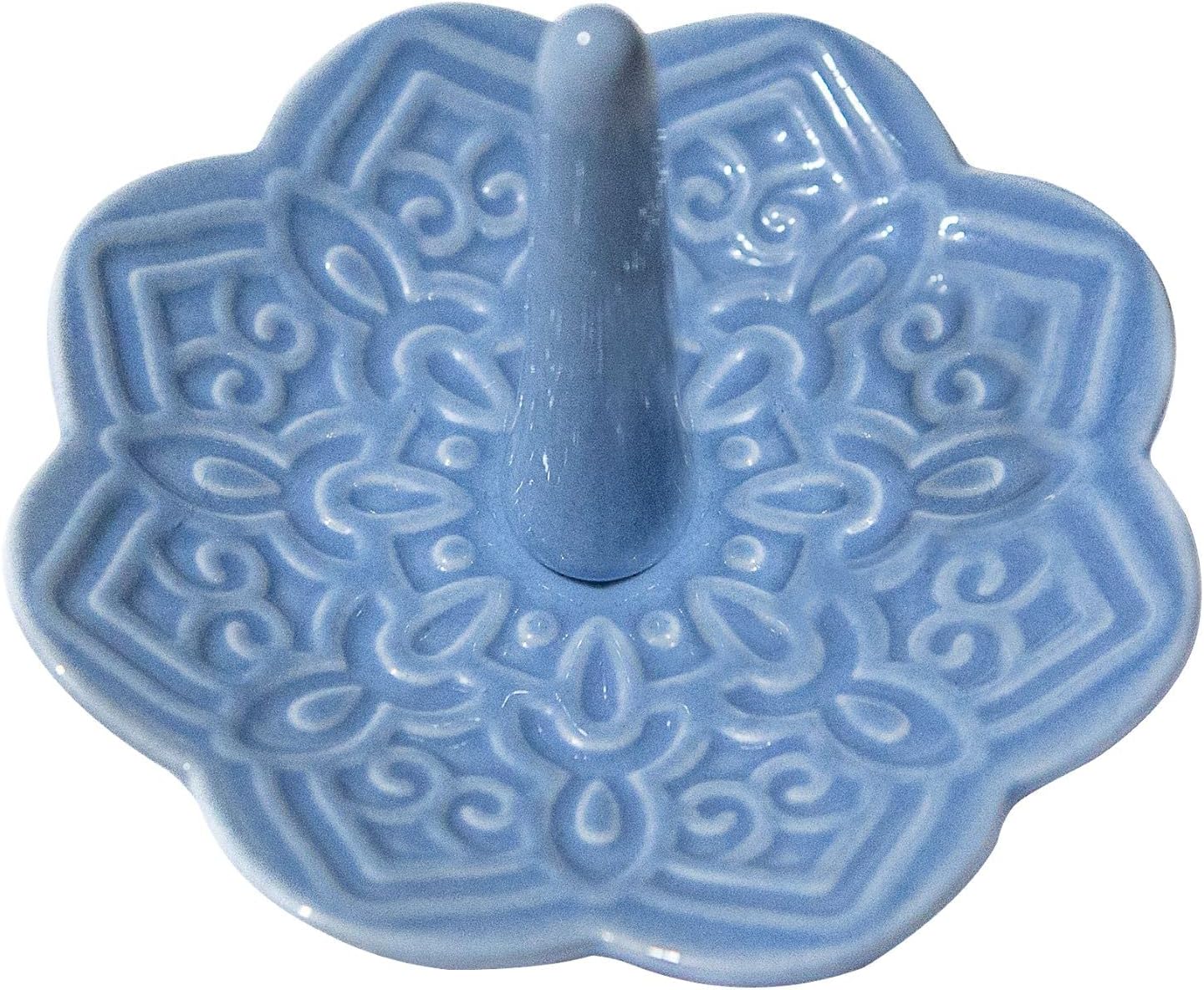 Manufacturer  Ceramic White Mandala Jewelry Holder Decorative Ring Holder/Trinket Tray Valentine Engagement Wedding Birthday Gifts for Women Her   rings