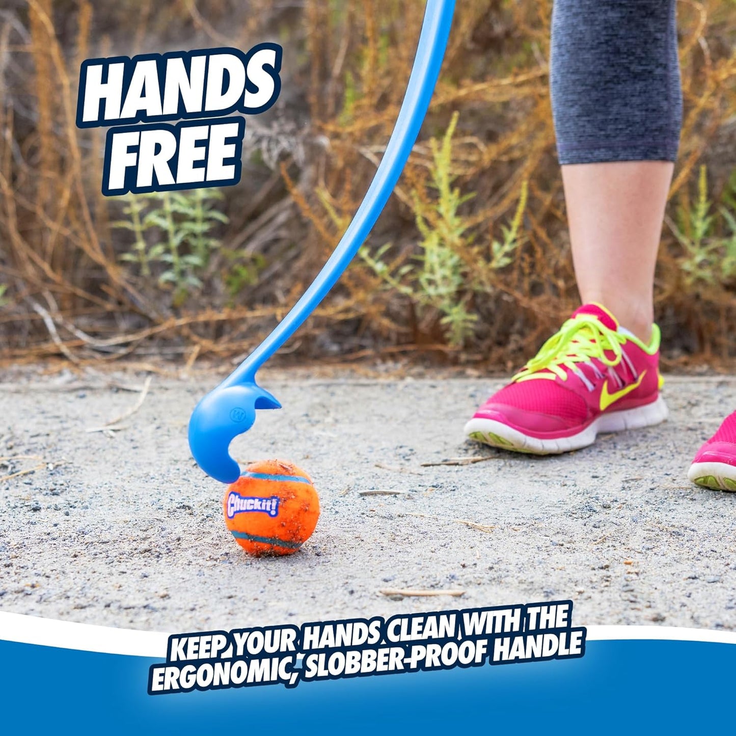 Manufacturer   Chuckit! Dog Ball Launcher - Sport 12" with Medium (2.5"), Dog Fetch Ball Thrower, For Dogs 20-60 Pounds, Made in USA    Dog toy