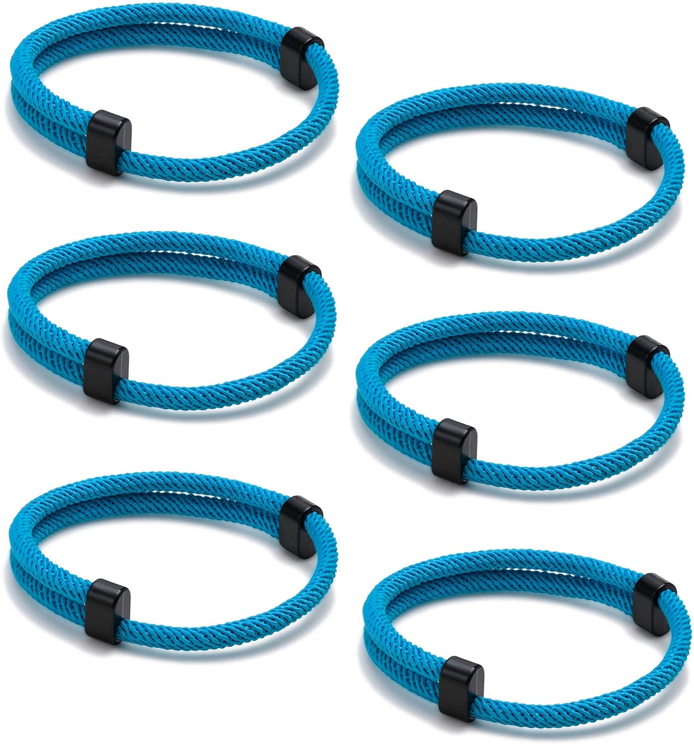 Manufacturer  TempBeau Nautical Braided Rope Bracelets Set - 6 Pcs Adjustable Braided Cord Bracelet, Handmade Navy Marine String Bracelet with Metal Knot, Men Women Braided Bracelets Gifts  bracelets