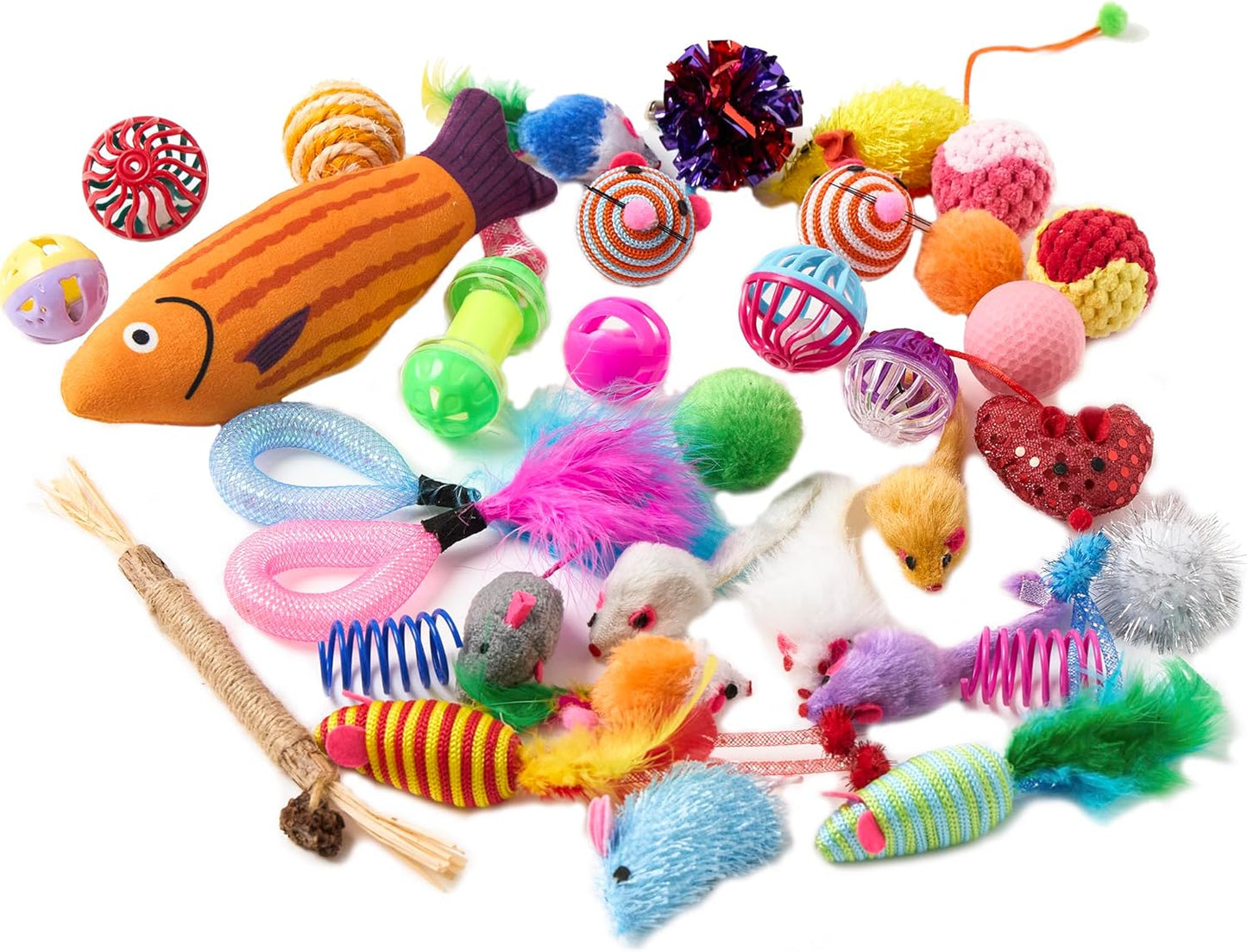 Manufacturer  Fashion's Talk Cat Toys Variety Pack for Kitty 20 Pieces    Cat toy