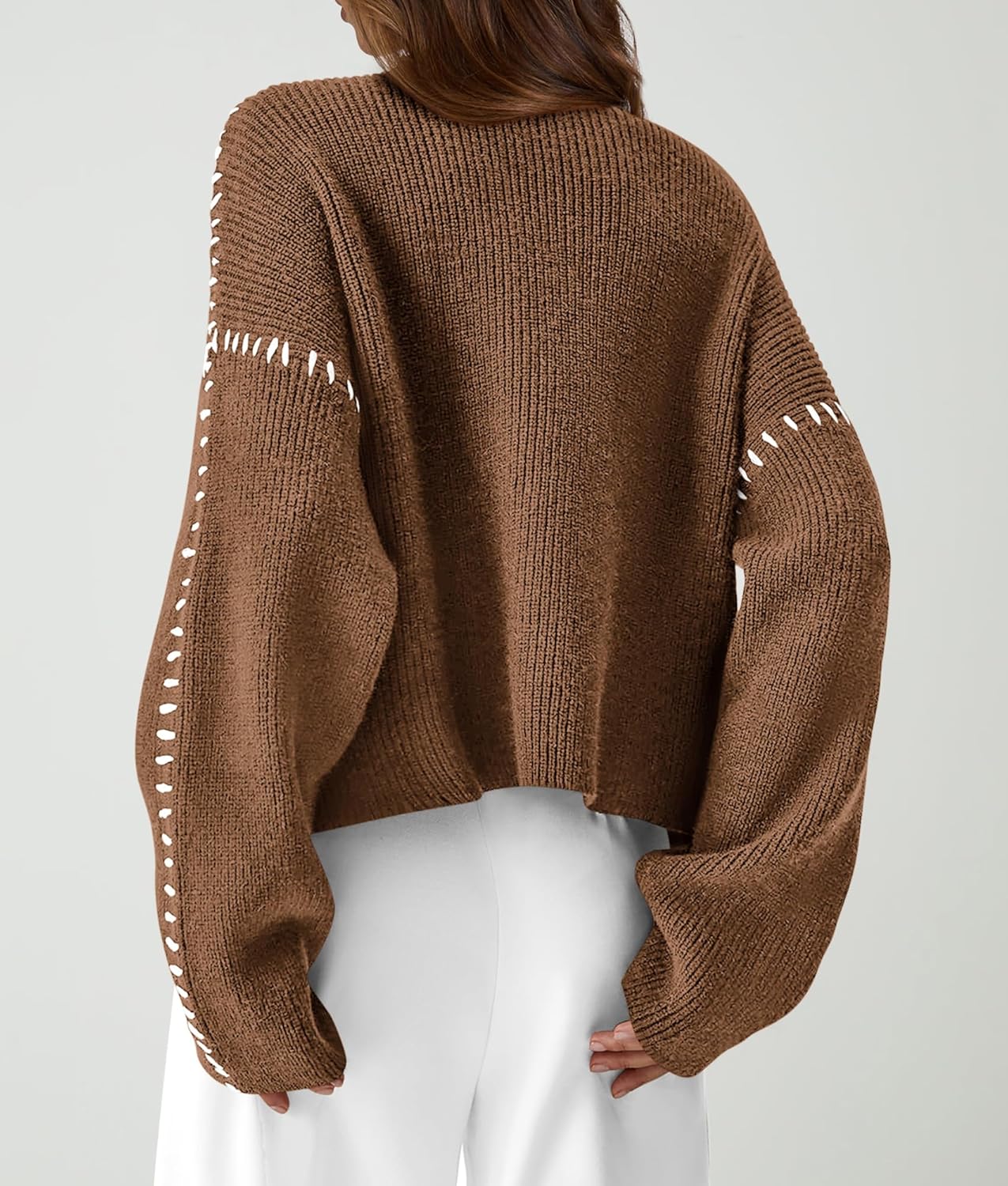 Manufacturer  PRETTYGARDEN Women's Chunky Knit Sweaters  Fall Long Sleeve Mock Neck Oversized Pullover Tops Winter Fashion Clothes   sweaters