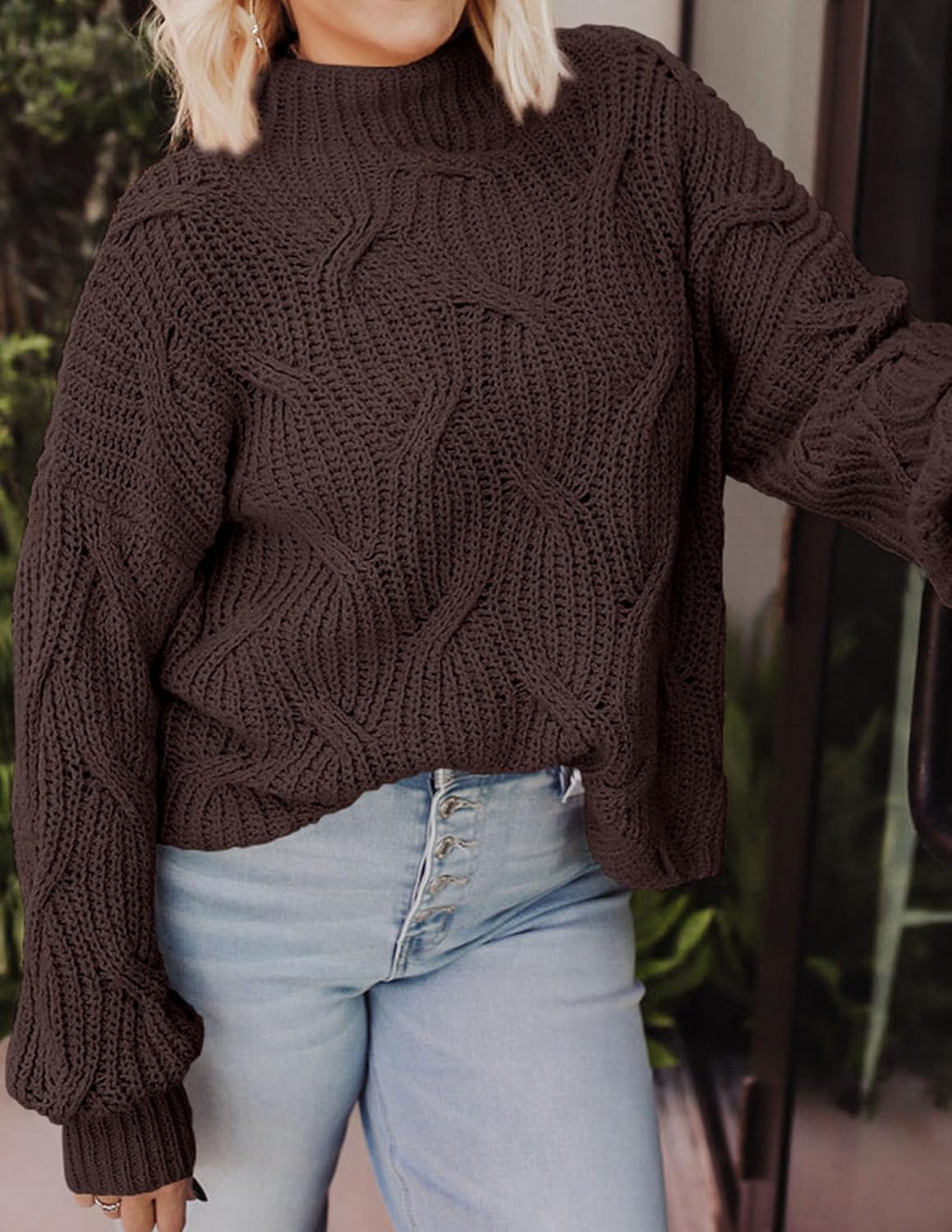 Manufacturer  PRETTYGARDEN Women's Fall Oversized Pullover Sweaters Casual Crewneck Long Sleeve Chunky Cable Knit Tops Winter Clothing   sweaters