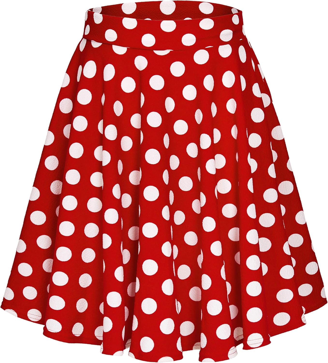 Manufacturer  Urban CoCo Women's Basic Versatile Stretchy Flared Casual Mini Skater Skirts