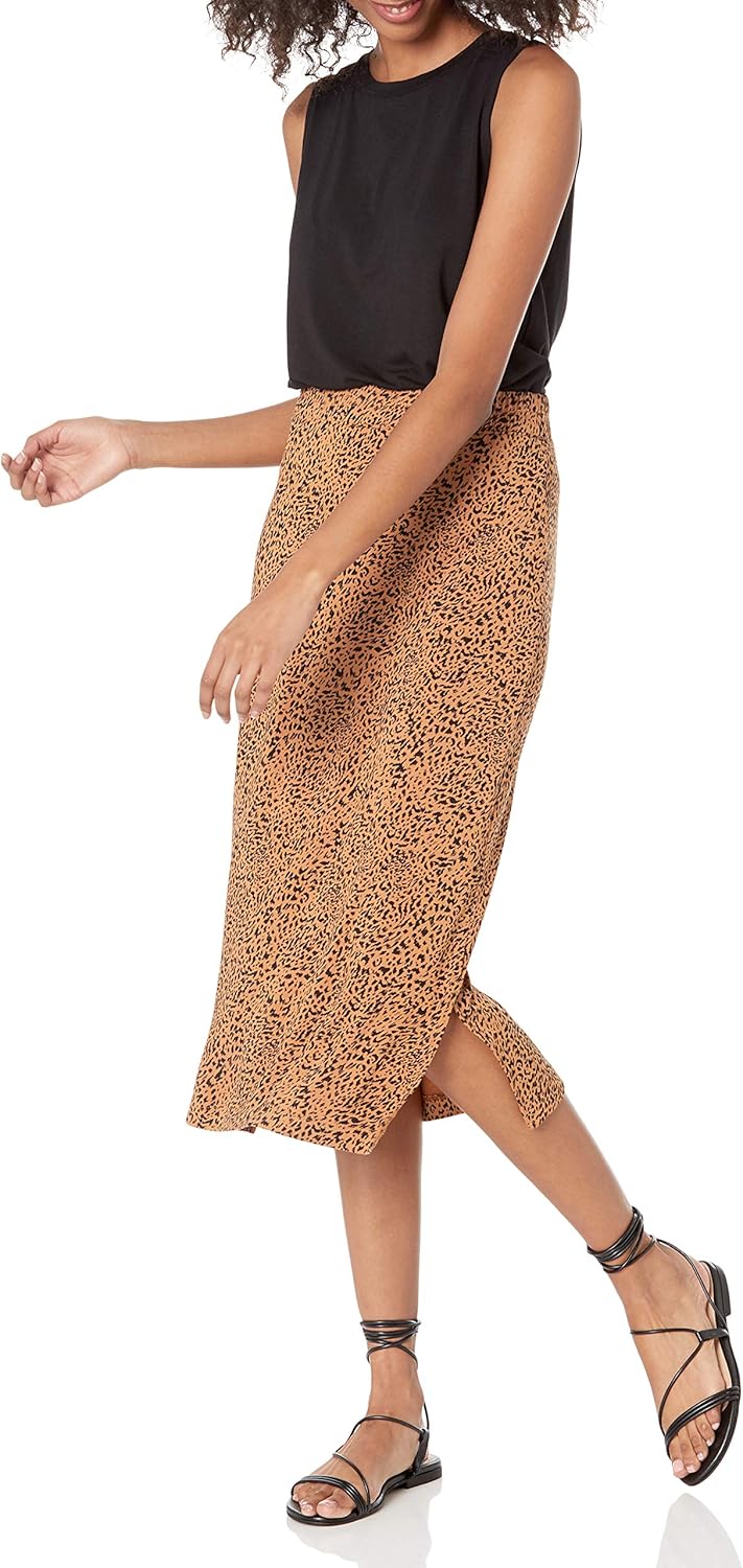 Manufacturer  Women's Pull-On Knit Midi Skirt (Available in Plus Size) dresses