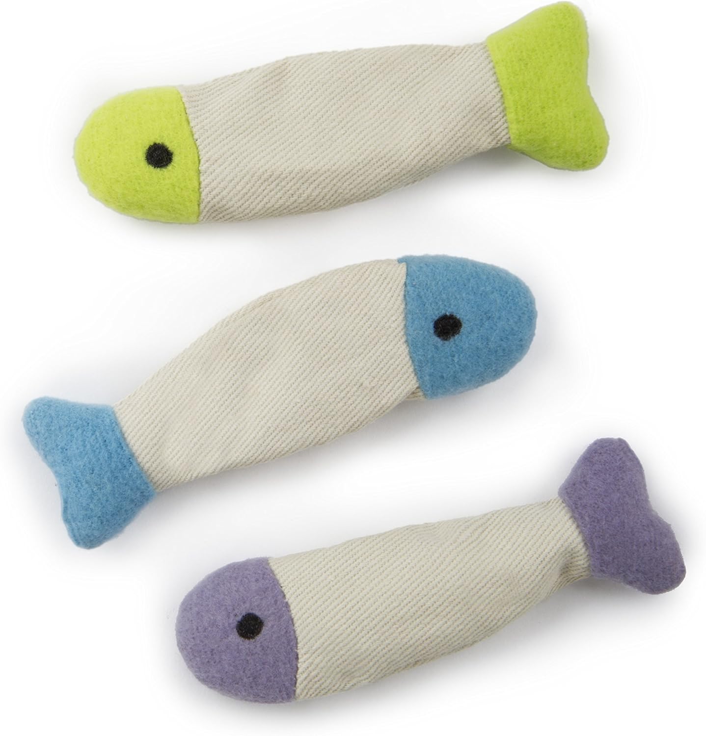 Manufacturer  SmartyKat (3 Count) Fish Flop Crinkle Catnip Cat Toys - Multi Color, 3 Count    Cat toy