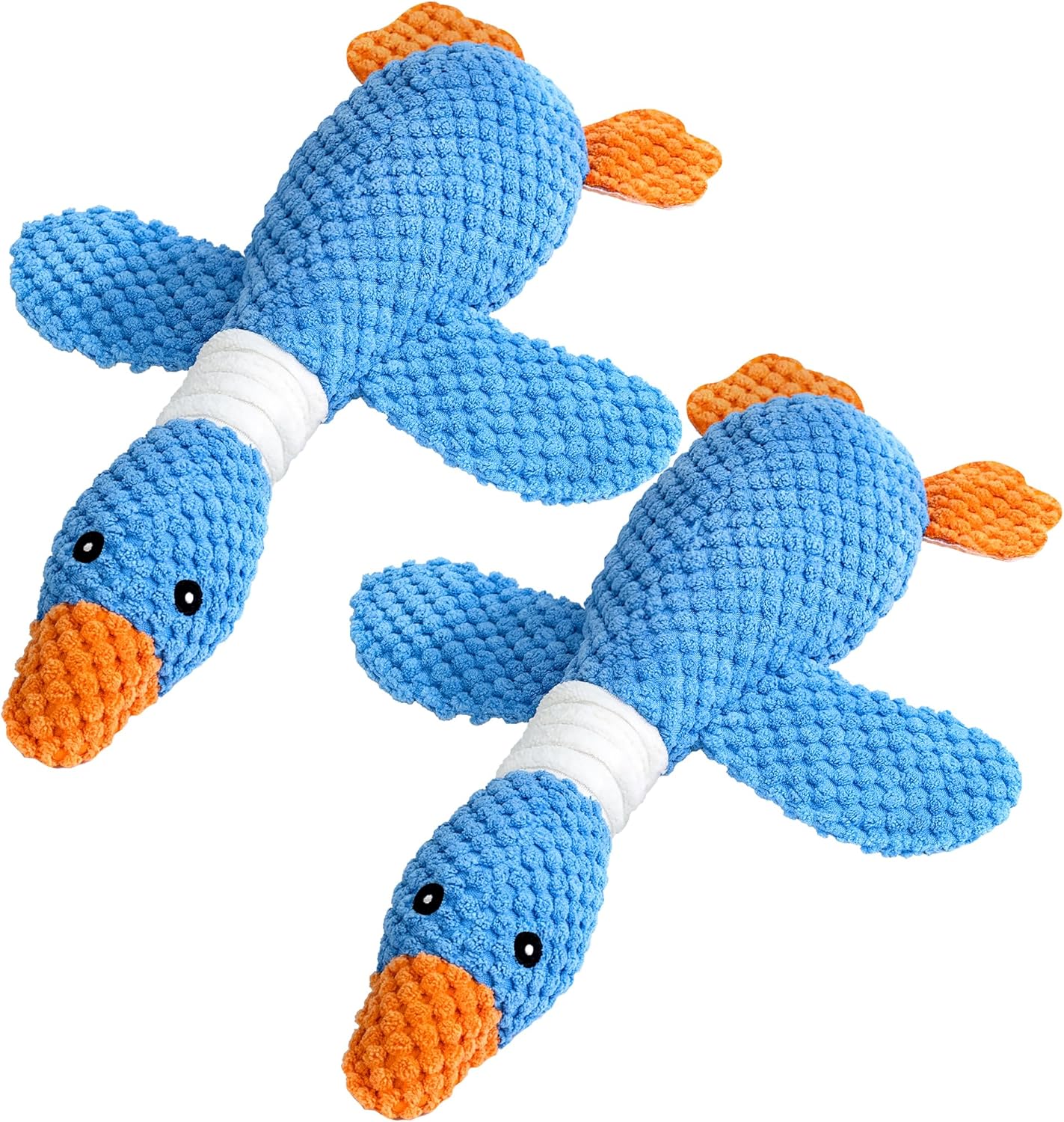 Manufacturer   Vitscan Upgraded Goose Indestructible Dog Toys for Aggressive Chewers Small Medium Large Breed, Crinkle Squeaky Plush Dog Puppy Chew Toys for Teething, Duck Puppy Toys    Dog toy