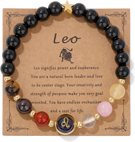 Manufacturer  GolbalJew Zodiac Bracelets for Women 12 Constellations Healing Crystal Stone Beads Bracelet Birthday Zodiac Gifts Horoscope Spiritual Bracelet  bracelets