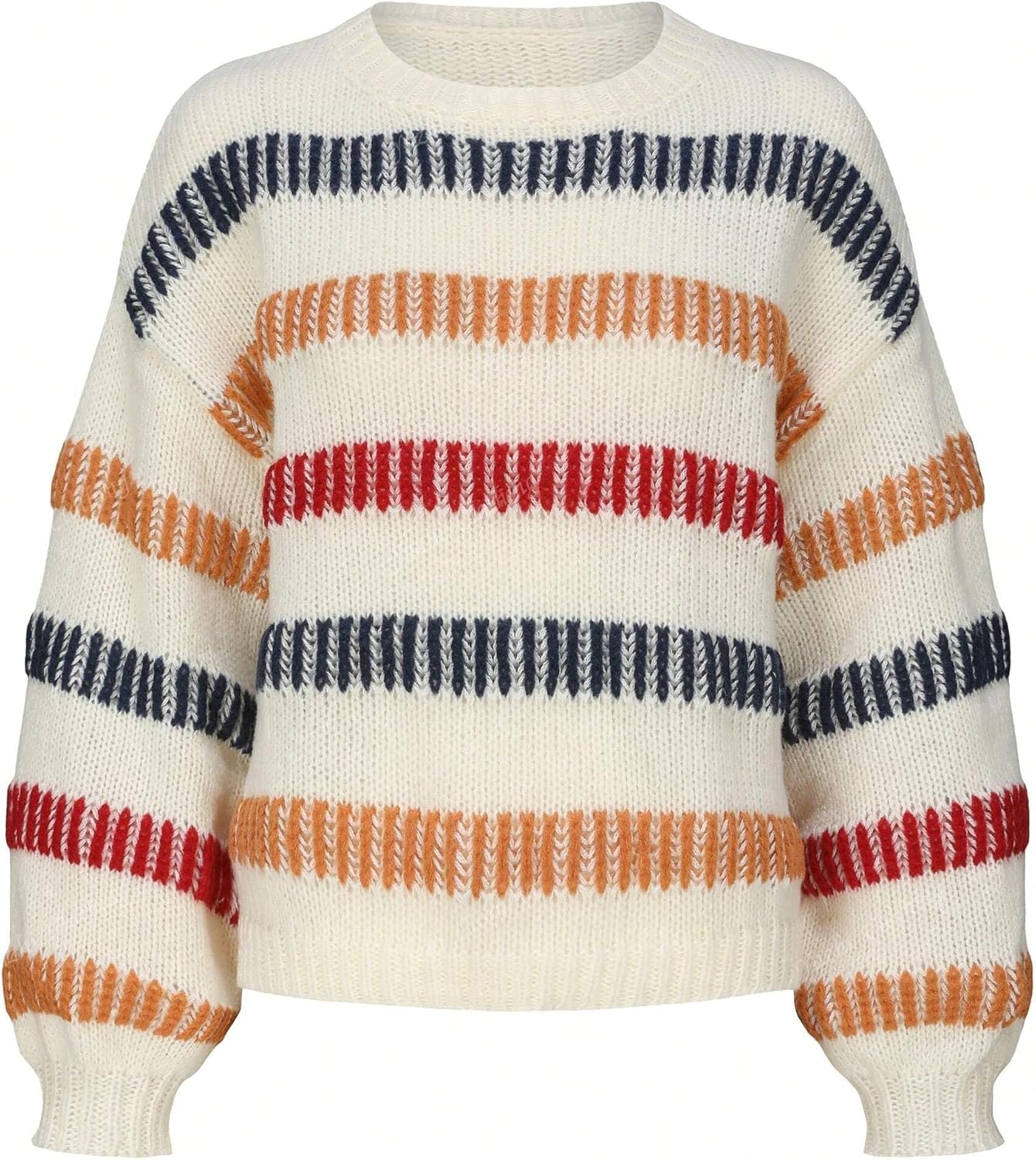 Manufacturer  ZAFUL Women's Cropped Turtleneck Sweater Lantern Sleeve Ribbed Knit Pullover Sweater Jumper   sweaters