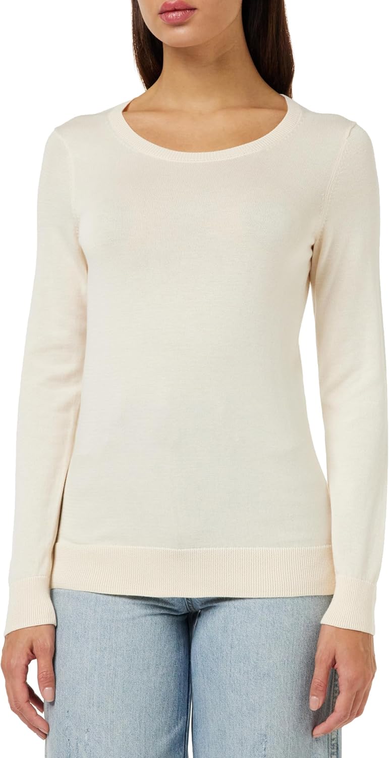 Manufacturer  Essentials Women's Long-Sleeve Lightweight Crewneck Sweater (Available in Plus Size)   sweaters